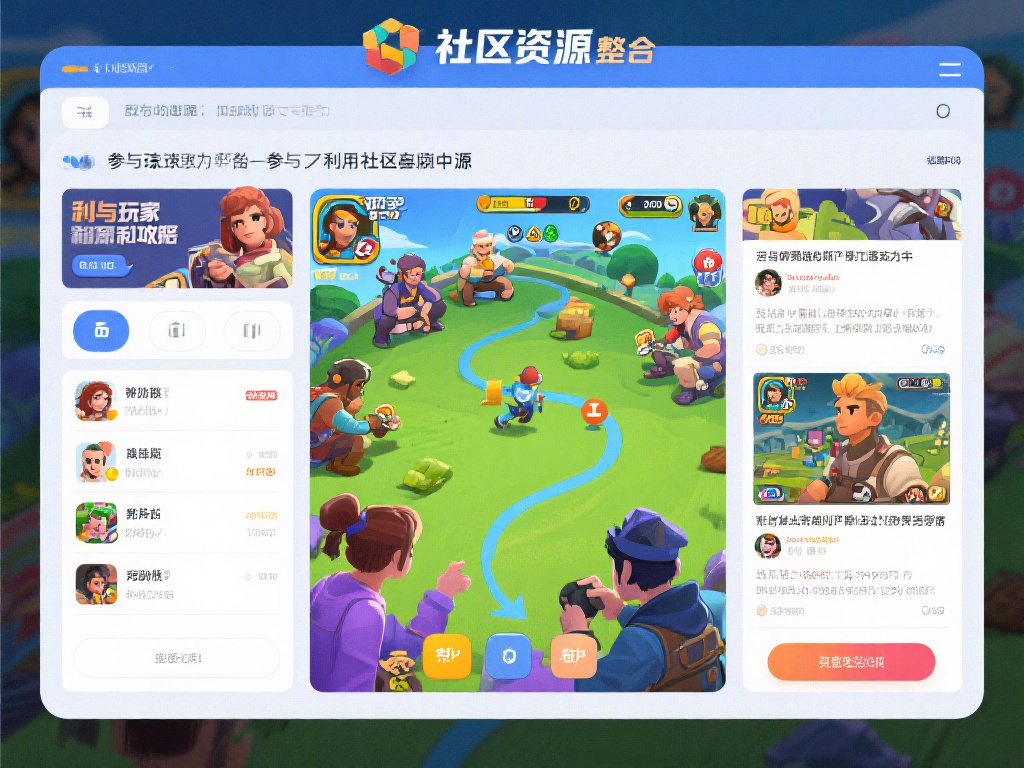社区资源的整合：参与玩家可以充分利用社群