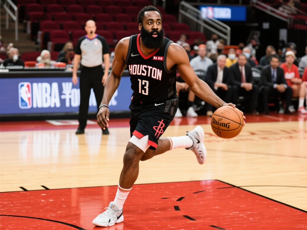 例如，在2018赛季的一场比赛中，哈登曾